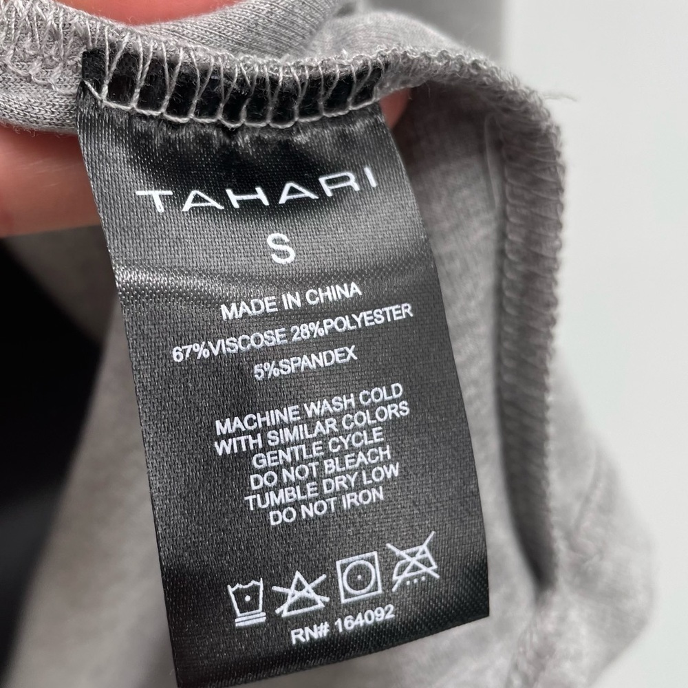 NEW! Tahari Gray Super Soft Hoodie - Picture 10 of 11
